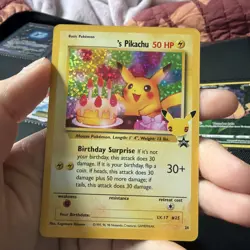 _____'s Pikachu 24 Celebrations: Classic Collection Pokemon NM - Image 1