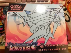Pokemon Chaos Rising Pokemon Center Elite Trainer Box ETB SEALED **SMALL TEAR!** - Image 1
