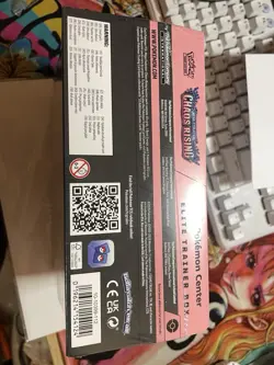 Pokemon Chaos Rising Pokemon Center Elite Trainer Box ETB SEALED **SMALL TEAR!** - Image 5