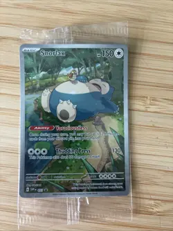 Pokemon Snorlax SVP 051 Scarlet & Violet 151 Promo Holo 2023 Sealed - Image 1