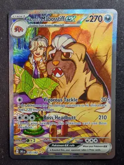 Arven's Mabosstiff ex - 235/182 - Destined Rivals (Pokemon) - Image 1
