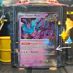 Flutter Mane Swirl Trick or Trade Temporal Forces Holo Pokemon TCG 078/162 Rare - Image 1