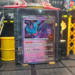 Flutter Mane Swirl Trick or Trade Temporal Forces Holo Pokemon TCG 078/162 Rare - Image 4