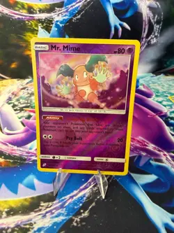 MR. MIME 66/181 TEAM UP Reverse Holo Rare Pokemon - Image 1