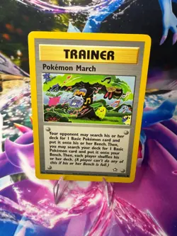 POKEMON MARCH 102/111 NEO GENESIS Unlimited Common Pokemon - Image 1