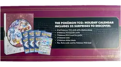 Pokemon TCG 2025 Holiday Advent Calendar (6 Packs, 6 Promos, 7 Fun Packs) NEW - Image 2