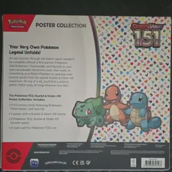 Pokemon TCG Scarlet & Violet 151 Poster Collection Box *DAMAGED BLISTER* - Image 2