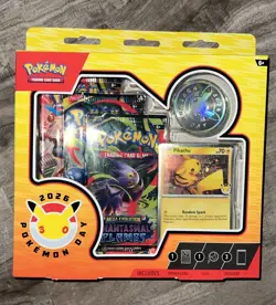 Pokemon Day 2026 Collection Box Phantasmal Flames NEW SEALED ***See Description - Image 1