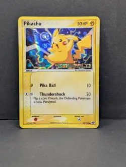 Pikachu 60/106 EX Emerald Reverse Holo Rare Pokemon TCG Nintendp LP+ - Image 1
