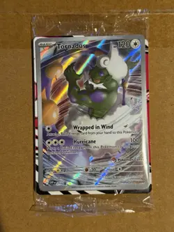 Pokemon TCG Tornadus 210 Pokemon Center Stamped Black Star Promo - Image 1