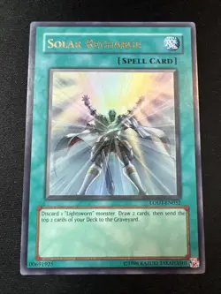 Yu-Gi-Oh! Solar Recharge (NM) LODT-EN052 Original Print Ultra Rare Unlimited - Image 1
