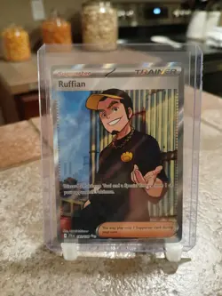 Pokemon TCG Ruffian 181/159 Full Art Trainer Ultra Rare Journey Together - Image 1