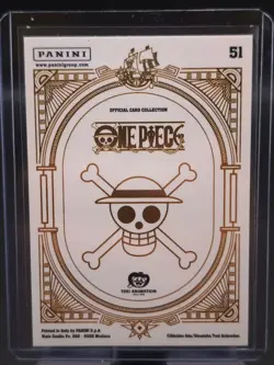 Monkey D. Luffy #51 - Wave Holo - Wanted Poster Panini Treasure One Piece Karte - Image 2