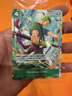 One Piece TCG - Roronoa Zoro, P-114, 2026 C2E2 ACEN Promo Card, English Sealed - Image 1