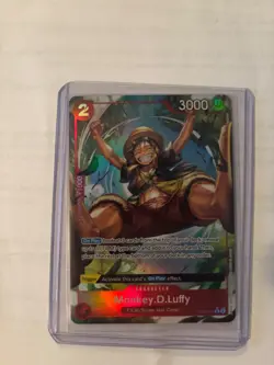 Monkey.D.Luffy (Alternate Art) OP06-013 Wings of the Captain Foil (NM) - Image 1