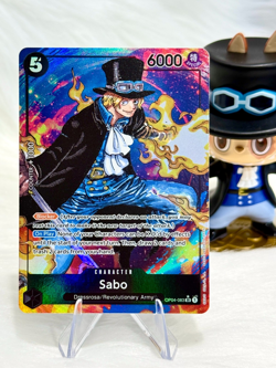 Sabo (Alternate Art) OP04-083 SR Kingdoms of Intrigue NM/M - Image 1