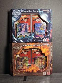 One Piece TCG: Illustration Box Vol. 5 & Vol. 6 SET - Image 1