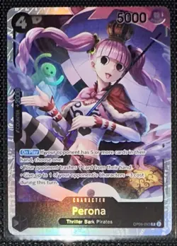 BANDAI PERONA OP06-093 SR One Piece TGC OP06 ENGLISH NM/MINT - Image 1