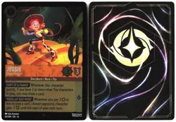 Disney Lorcana TCG Jessie Lively Cowgirl 20/204 Foil Wilds Unknown - Image 3