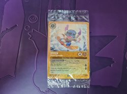 Disney Lorcana Promo | Stitch Carefree Snowboarder 42/P3 Foil Sealed - Image 1