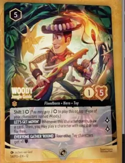Woody - Jungle Guide Disney Lorcana TCG Set Championship Top 8 Promo - Image 1