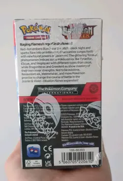 Pokemon Obsidian Flames Sealed Half Booster Box (18 booster packs) New - Image 3