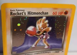 Swirl! Pack Fresh Rocket's Hitmonchan 11/132 Gym Heroes Pokemon TCG Holo Rare NM - Image 2