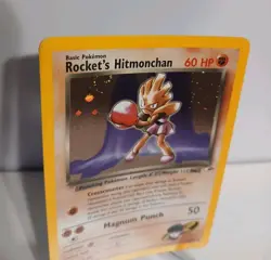 Swirl! Pack Fresh Rocket's Hitmonchan 11/132 Gym Heroes Pokemon TCG Holo Rare NM - Image 5