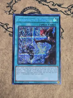 Yugioh Fiendsmith's Tract MP25-EN093 1st Edition Prismatic Secret Rare NM - Image 1