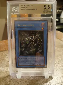 Yugioh Relinquished MRL-029 BGS 9.5 Magic Ruler Unlimited Edition (Case Scuffs) - Image 1