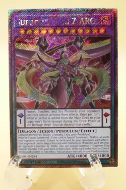 Supreme King Z-ARC - Platinum Secret Rare RA04-EN284 1st Ed NM Yugioh - Image 1