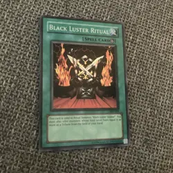 Yu-Gi-Oh! Black Luster Ritual TCG Card SYE-025 Super Rare Holo Unlimited Edition - Image 4