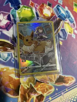 Pokemon TCG: Evee TG11/TG30 Brilliant Stars SWSH NM Pokemon Card 🔥 - Image 1