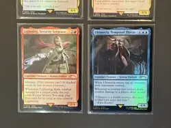 MTG Magic Final Fantasy Costco Promo 4 Card Set Sephiroth Cloud Ultimecia - Image 3