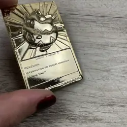 Pokemon NINTENDO Limited Edition 1999 23K Gold-Plated Togepi Trading Card Case - Image 4