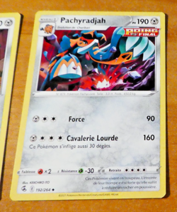 POKEMON FRANCAIS CARD CARTE 192/264 FR EB08 MINT 2021 - Image 1