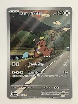 Kangaskhan 204/182 Destined Rivals Illustration Rare Pokemon Card - Near Mint - Image 1