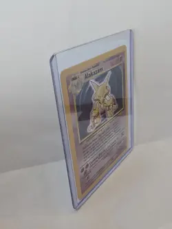 Pokemon Trading Card Alakazam Holo 1/102 - Image 4