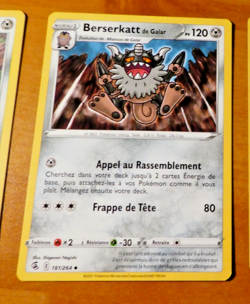 POKEMON FRANCAIS CARD CARTE 181/264 FR EB08 MINT 2021 - Image 1