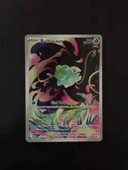 Bulbasaur 133/132 English MEG EN-Mega Evolutions Illustration Rare Pokemon Card - Image 1