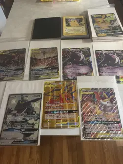 Pokemon Jumbo Oversized Card Lot of Over 80 Jumbo Cards - Image 1
