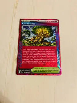 Grand Tree Trainer Card 136/149 Stellar Crown • Near Mint 💎 - Image 1