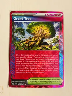 Grand Tree Trainer Card 136/149 Stellar Crown • Near Mint 💎 - Image 2