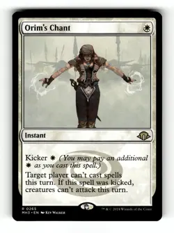 MTG: Orim's Chant | Modern Horizons 3 265 NM - Image 1