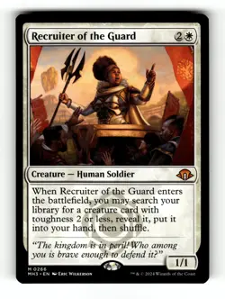 MTG: Recruiter of the Guard | Modern Horizons 3 266 NM - Image 1