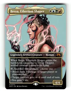 MTG: Breya, Etherium Shaper (Borderless) | Modern Horizons 3 372 NM - Image 1