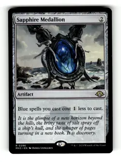 MTG: Sapphire Medallion | Modern Horizons 3 296 NM - Image 1