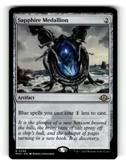 MTG: Sapphire Medallion | Modern Horizons 3 296 NM - Image 1