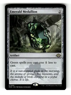 MTG: Emerald Medallion | Modern Horizons 3 291 NM - Image 1