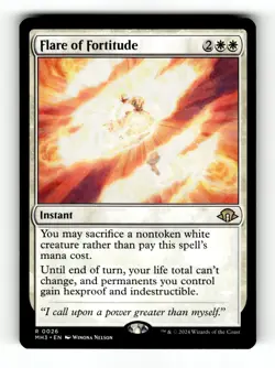 MTG: Flare of Fortitude | Modern Horizons 3 26 NM - Image 1
